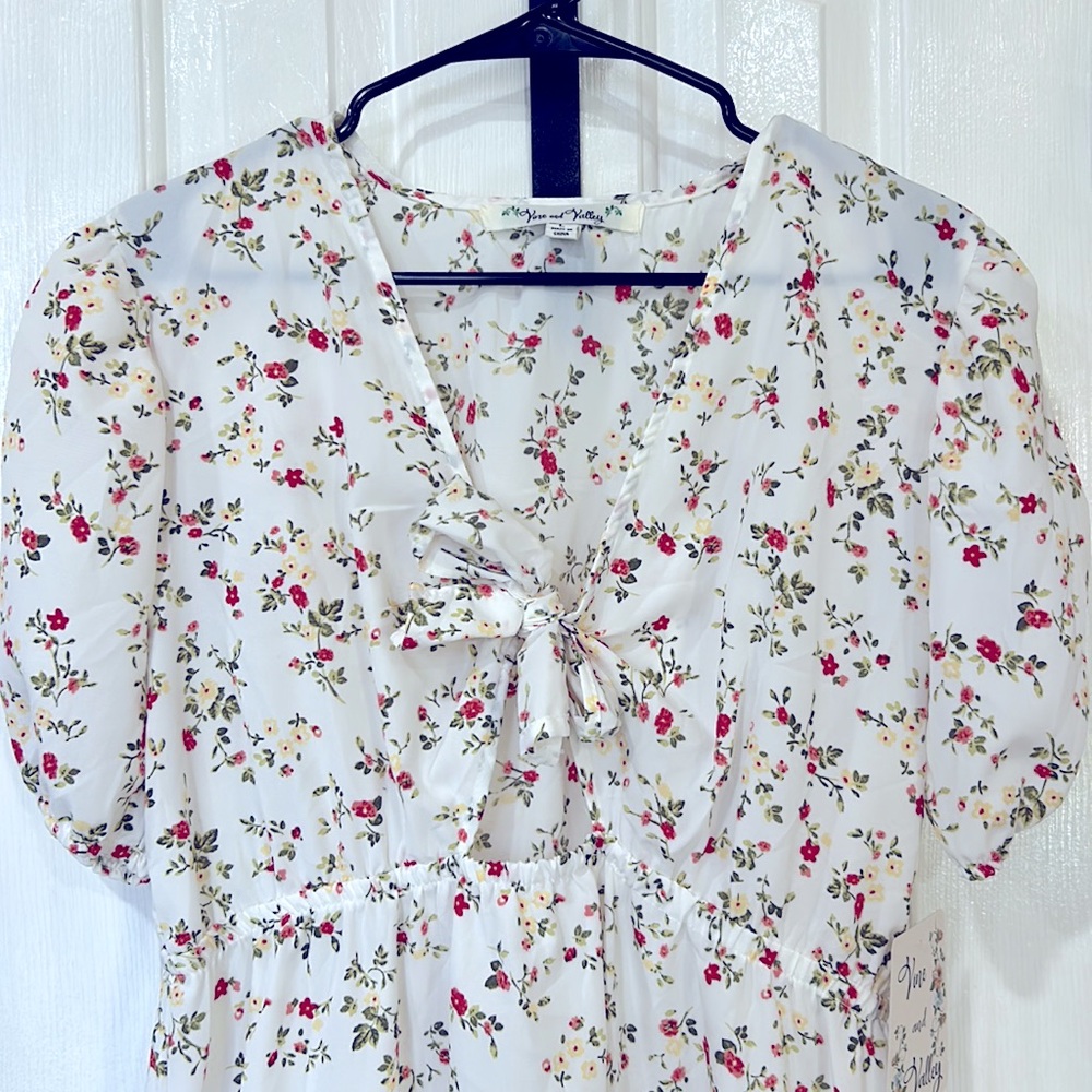 Vine and Valley Flower Dress